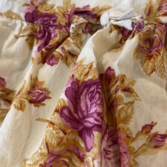 JANIE and Jack puff sleeve floral dress 18-24m - Picture 3 of 5